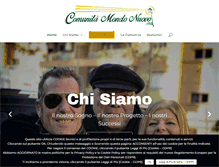 Tablet Screenshot of mondonuovo.org