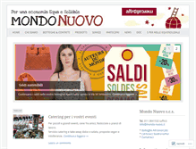 Tablet Screenshot of mondonuovo.info